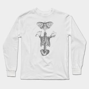 Butterfly skeleton Long Sleeve T-Shirt